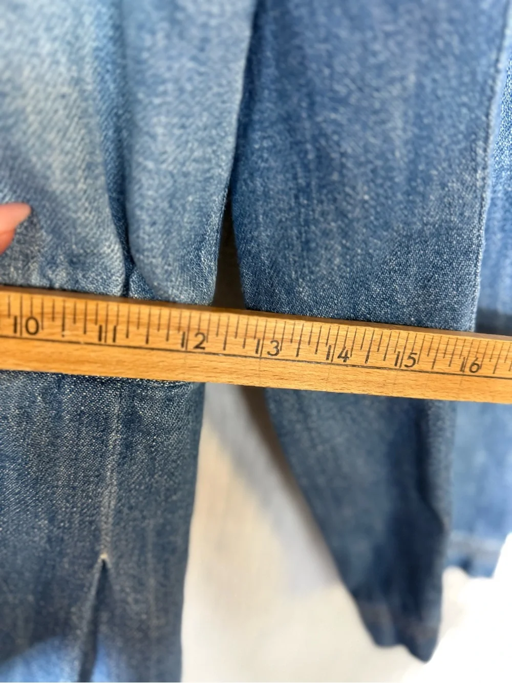 Free People‎ Madrid Denim Coverall blue small
